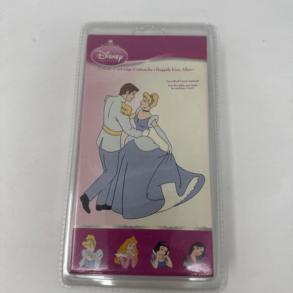 NEW Disney Princess Cricut Cartridge 29-0428 Happily Ever Cinderella NEW SEALED - Picture 1 of 4